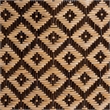 bali & pari Storsel Natural Rattan and Teak Wood Counter Stool Two-Tone Brown