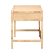 bali & pari Dalida Natural Rattan Writing Desk with Two Drawers