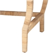 bali & pari Dalida Natural Rattan Writing Desk with Two Drawers