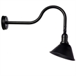 AQ Lighting Aluminum Super Duty Gooseneck LED Sign Lights in Black