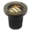 AQ Lighting Metal & Composite Well Light with Curved Grill Cover in Bronze