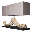 AQ Lighting Seadrift Driftwood LED Table Lamp in Natural/Gray