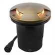 AQ Lighting Metal & Composite Pathway Well Light with Tri-Directional in Bronze