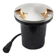 AQ Lighting Metal & Composite Pathway Well Light with Tri-Directional in Nickel