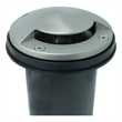 AQ Lighting Metal & Composite Well Light with One Leaf Cover in Black