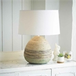 AQ Lighting Natural Seagrass & Fabric LED Table Lamp in Multi-Color