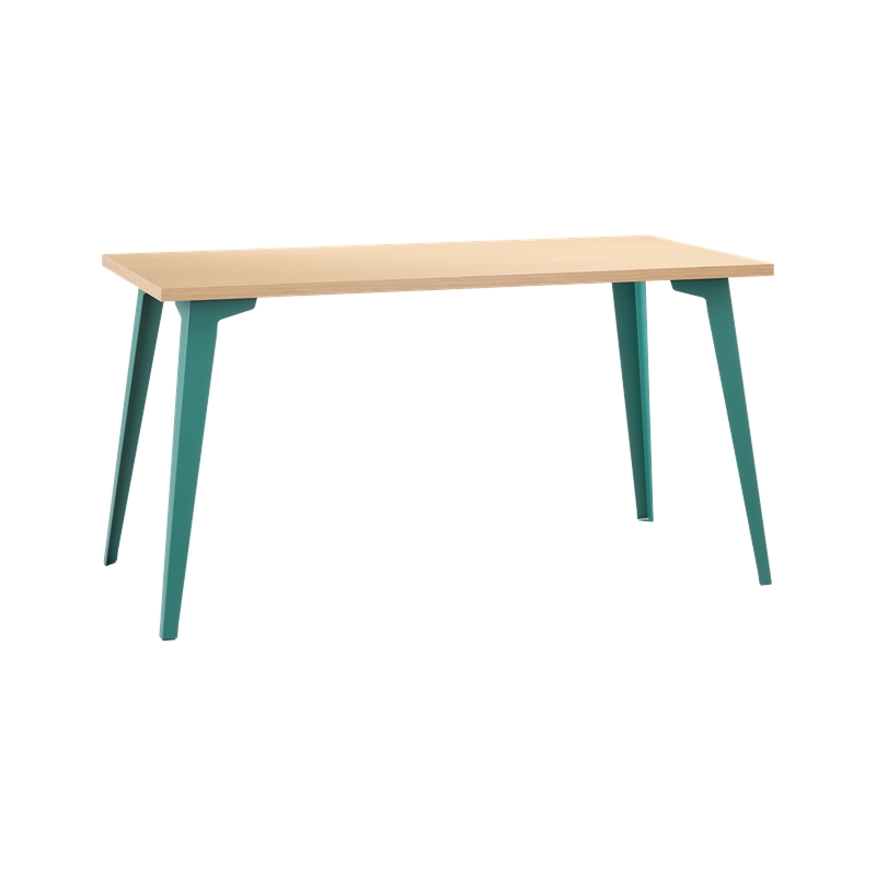 Orison Office Set Starter Pack -  Teal / Mesh / Platinum Oak