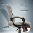Click365 Transform 2.0 Ergonomic Mid Back Desk Chair Fabric Grey