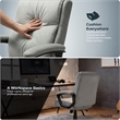 Click365 Transform 2.0 Ergonomic Mid Back Desk Chair Fabric Grey