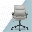 Click365 Transform 2.0 Ergonomic Mid Back Desk Chair Fabric Grey