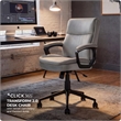 Click365 Transform 2.0 Ergonomic Mid Back Desk Chair Fabric Grey