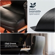 Click365 Classic Executive Office Chair Bonded Leather Black