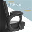 Click365 Classic Executive Office Chair Bonded Leather Black