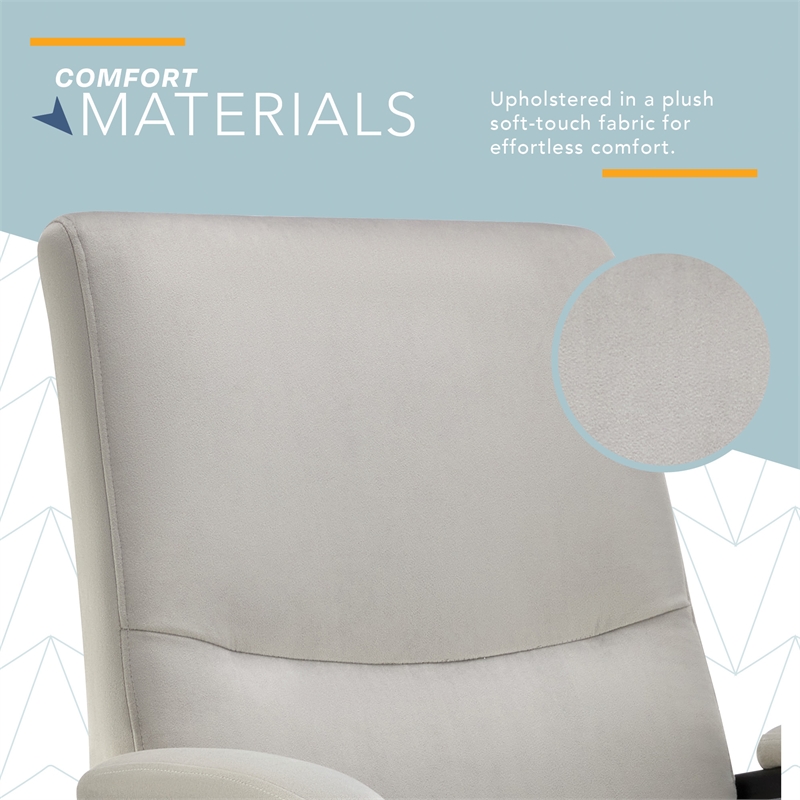 Click365 Classic Comfort Executive Office Chair Bonded Leather Gray