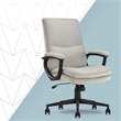 Click365 Classic Comfort Executive Office Chair Bonded Leather Gray