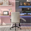 Click365 Classic Comfort Executive Office Chair Bonded Leather Gray