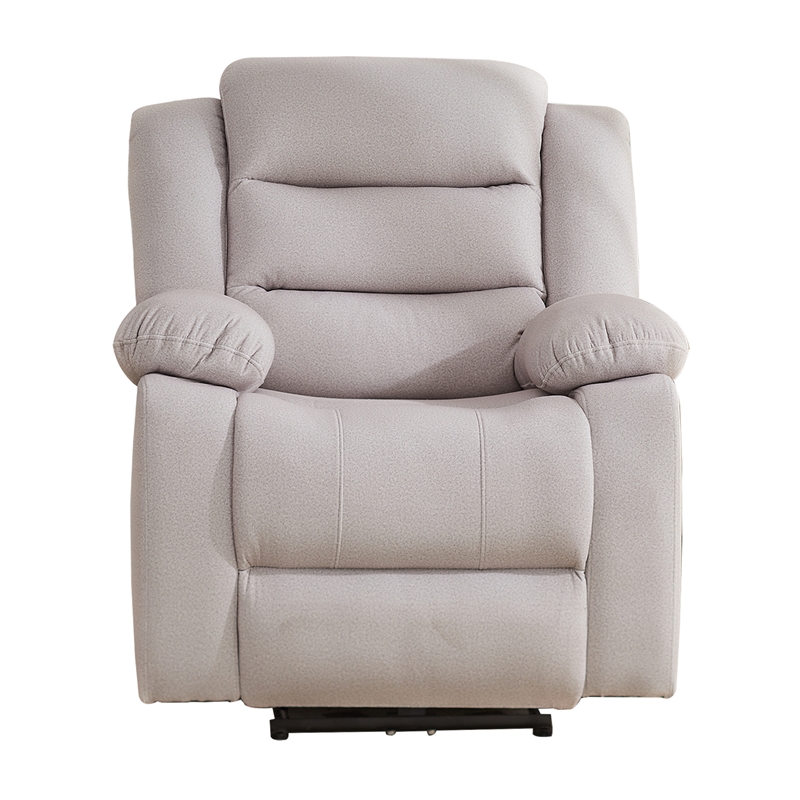 Hybition Power Recliner Chair Fabric Living Room  Chair- Gray