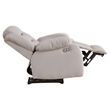 Hybition Power Recliner Chair Fabric Living Room  Chair- Gray