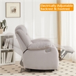 Hybition Power Recliner Chair Fabric Living Room  Chair- Gray