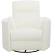 Parker Living Radius Fabric Power Swivel Glider Recliner in Revel Oyster/White