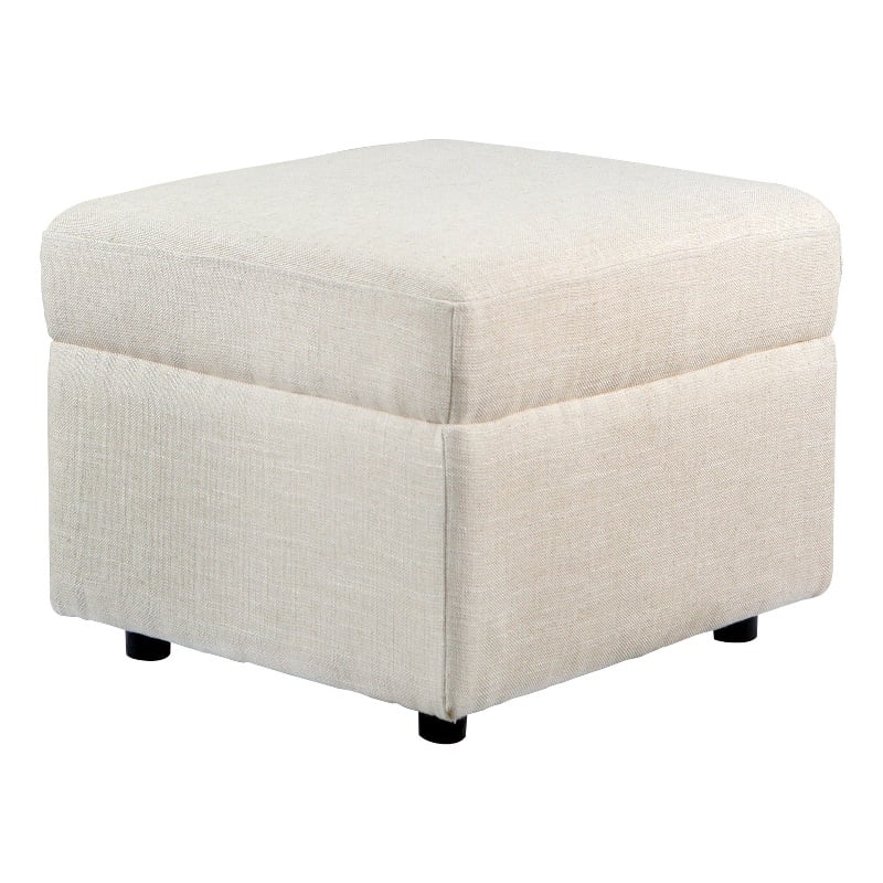 Second Story Home Second Story Home Ottoman in Canvas