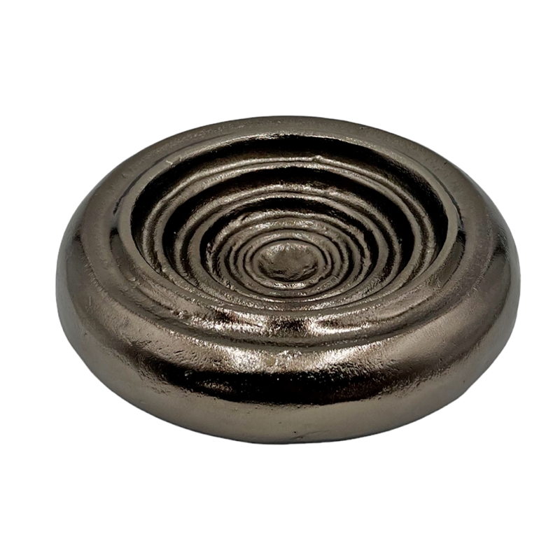 Bergamo Art 10 Inch Wide Decorative Handmade Aluminum Round Bowl in Bronze
