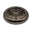 Bergamo Art 10 Inch Wide Decorative Handmade Aluminum Round Bowl in Bronze
