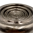 Bergamo Art 10 Inch Wide Decorative Handmade Aluminum Round Bowl in Bronze