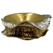 Bergamo Art Decorative Handmade Aluminum Artistic Bowl in Gold