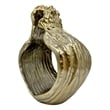 Bergamo Art Decorative Handmade Aluminum Modern Flower Sculpture in Gold