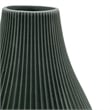 Bergamo Art Onion Shape Ceramic Vase in Grey