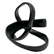 Bergamo Art 8 Inch Wide Decorative Handmade Aluminum Abstract Sculpture in Black
