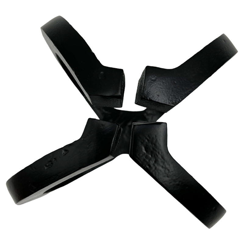 Bergamo Art 8 Inch Wide Decorative Handmade Aluminum Modern Sculpture in Black