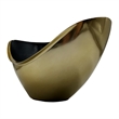 Bergamo Art Decorative Handmade Aluminum Modern Bowl in Gold