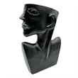 Bergamo Art 14.5 Inch Tall Decorative Handmade Aluminum Face Flower Vase