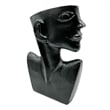 Bergamo Art 14.5 Inch Tall Decorative Handmade Aluminum Face Flower Vase