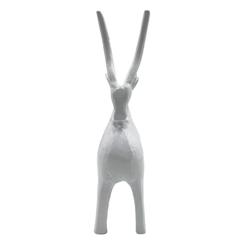 Bergamo Art 12 Inch Tall Decorative Handmade Aluminum Goat Sculpture