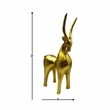Bergamo Art 12 Inch Tall Decorative Handmade Aluminum Goat Sculpture