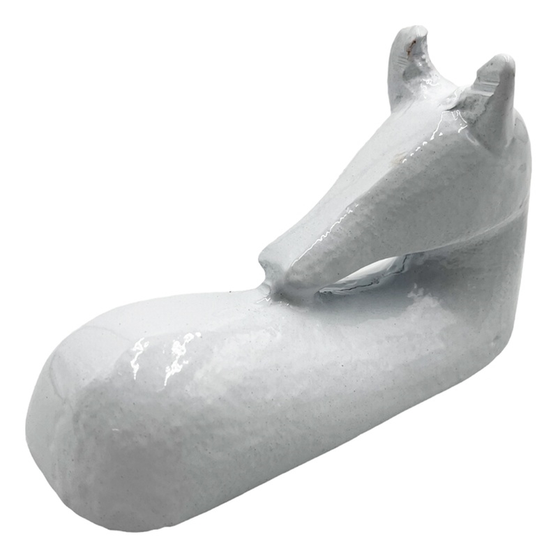 Bergamo Art Decorative Handmade Aluminum 6 inch Modern Horse Sculpture