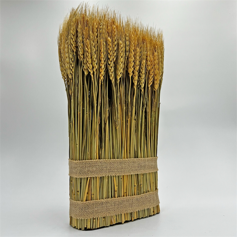 Bergamo Art Preserved Decorative Wheat Standing Plant in Gold
