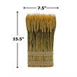 Bergamo Art Preserved Decorative Wheat Standing Plant in Gold