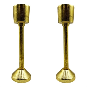 Bergamo Art 13&quot Decorative Handmade Aluminum Modern Candle holder Set of 2