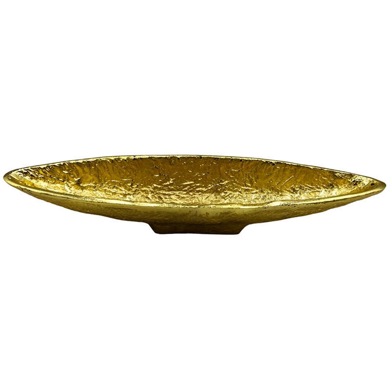 Bergamo Art 14 Inch Wide Decorative Handmade Aluminum Modern Tray