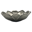 Bergamo Art 11 Inch Wide Decorative Handmade Aluminum Modern Lotus Flower Bowl
