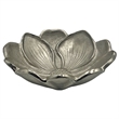 Bergamo Art 11 Inch Wide Decorative Handmade Aluminum Modern Lotus Flower Bowl