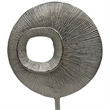 Bergamo Art Decorative Handmade Aluminum 19 inch Modern Eyeball Mirror Sculpture