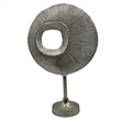 Bergamo Art Decorative Handmade Aluminum 19 inch Modern Eyeball Mirror Sculpture