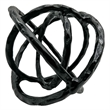 Bergamo Art Decorative Handmade Aluminum 8 inch Abstract Round Sculpture