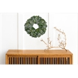 Bergamo Art 21 Inche Preserved Decorative Dried Real Magnolia Wreath in Green