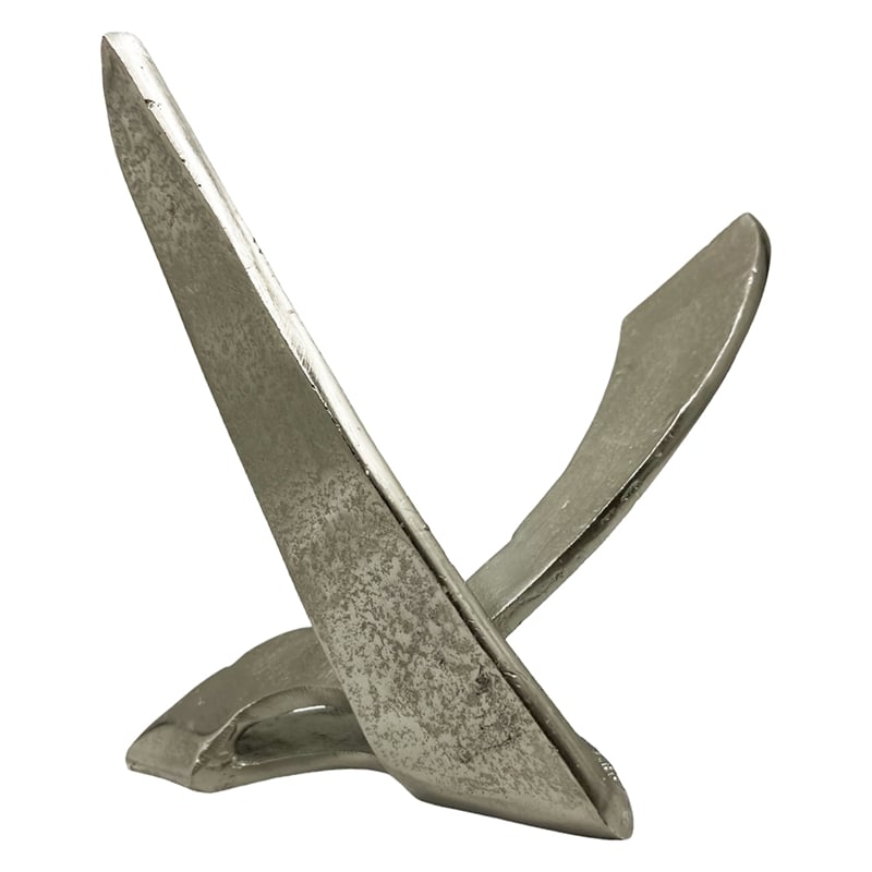Bergamo Art 9 Inch Tall Decorative Handmade Aluminum Abstract Sculpture